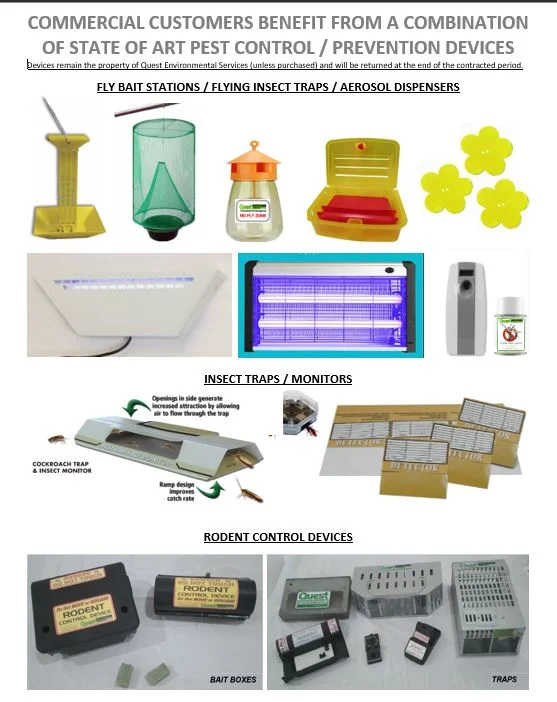 Hotel Resort Pest Control Devices